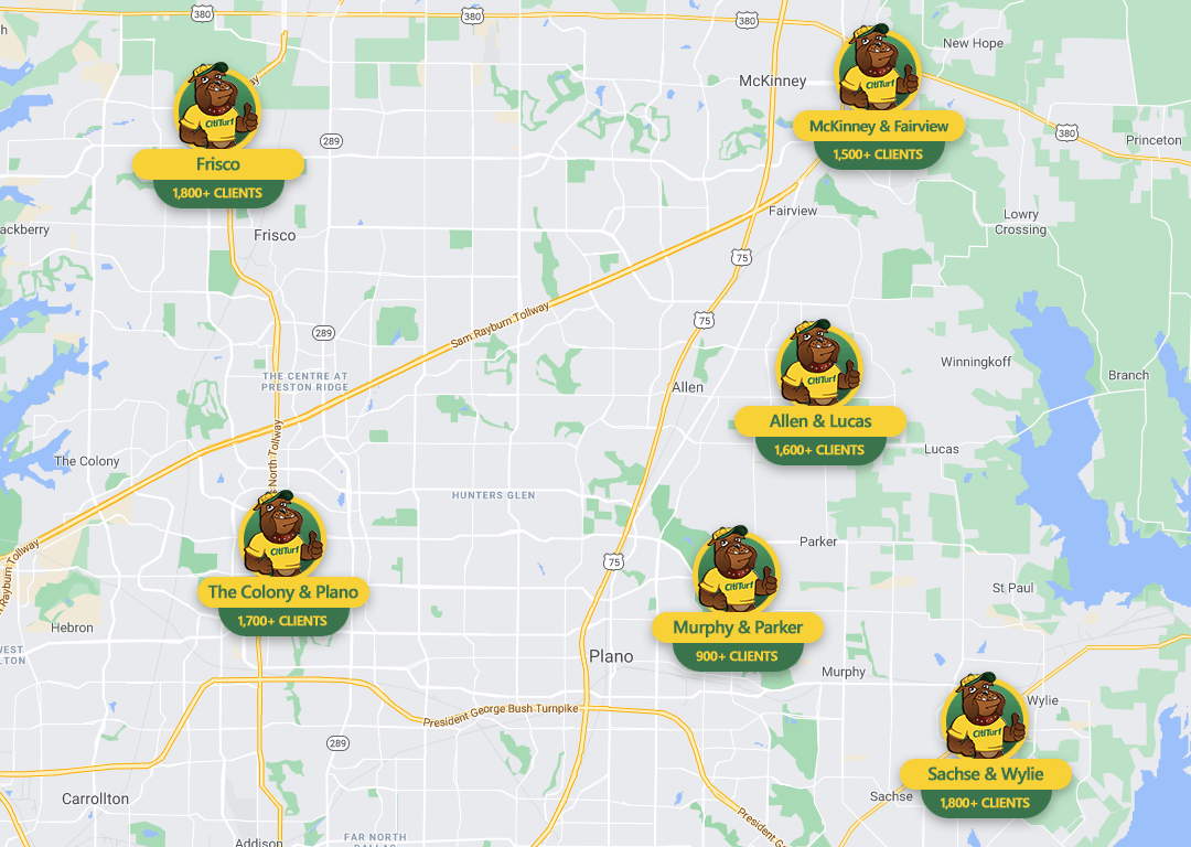 CitiTurf service areas and clients.